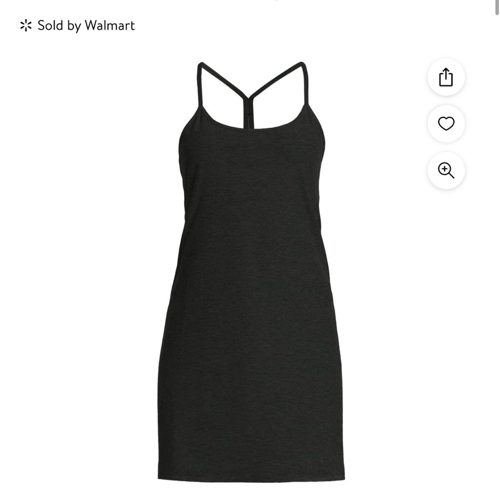 Black Cami Athletic Dress